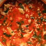 Zuppa di Lasagna Vegana