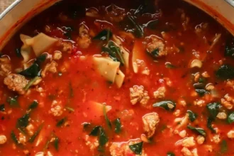 Zuppa di Lasagna Vegana