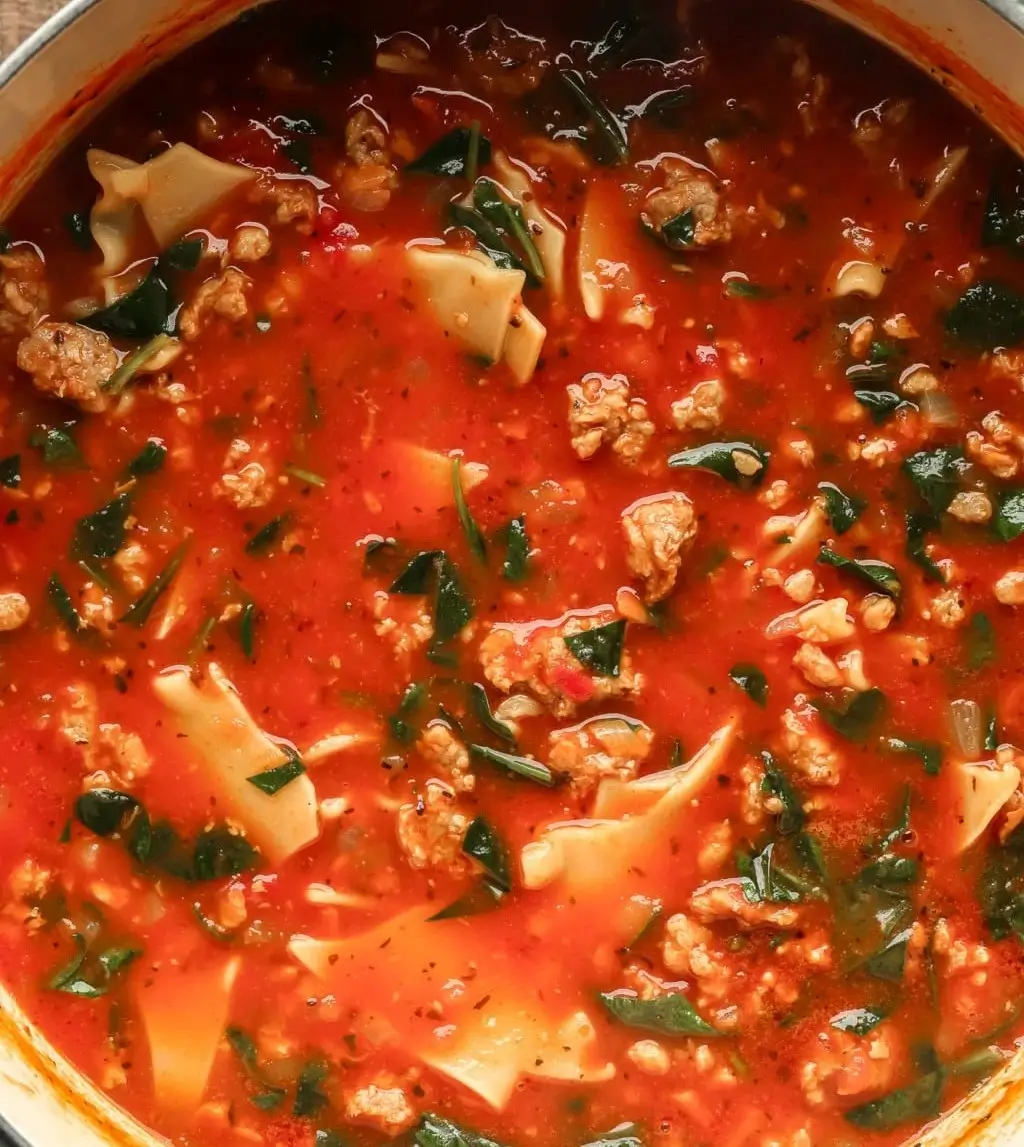 Zuppa di Lasagna Vegana