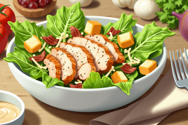 Caesar Salad Chetogenica