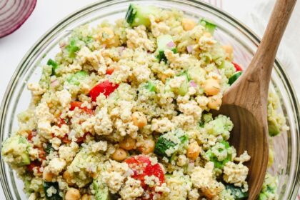 quinoa chickpea salad