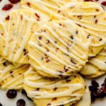 Biscotti Shortbread Arancia e Mirtilli Rossi