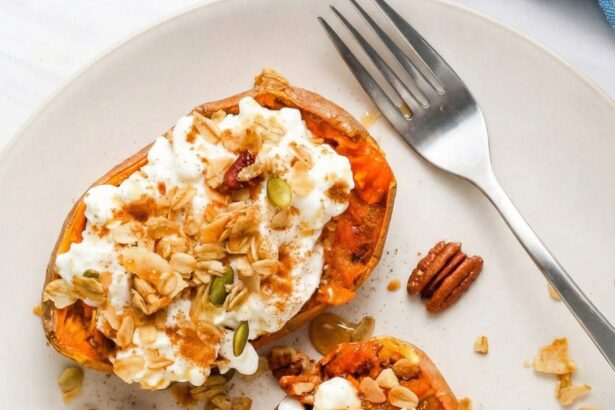 Patate Dolci con Cottage Cheese